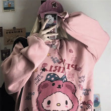 Load image into Gallery viewer, Gothic Japanese Cartoon Hip Hop Hoodie - 10 / XXL