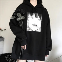 Load image into Gallery viewer, Gothic Japanese Cartoon Hip Hop Hoodie - 14 / XXL