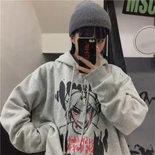 Load image into Gallery viewer, Gothic Japanese Cartoon Hip Hop Hoodie - 15 / XXL