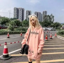 Load image into Gallery viewer, Gothic Japanese Cartoon Hip Hop Hoodie - 5 / XL