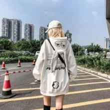 Load image into Gallery viewer, Gothic Japanese Cartoon Hip Hop Hoodie - 6 / S