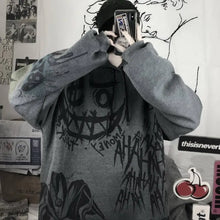 Load image into Gallery viewer, Gothic Japanese Cartoon Hip Hop Hoodie - 7 / XL