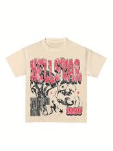 Load image into Gallery viewer, Graffiti Print Crop Tee Cool Street Style for Women