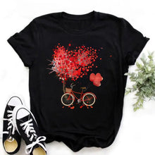 Load image into Gallery viewer, Graphic Cartoon Tree Print Harajuku T-shirt - Design 6