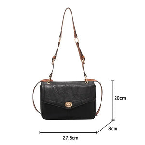 Green Small PU Leather Shoulder Crossbody Bag
