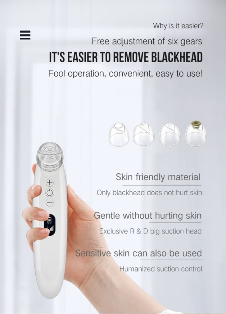 Electric Visual HD Camera WIFI Blackhead Removal Apparatus