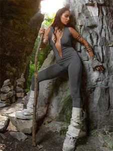 Halter Backless One Piece Fashion Jumpsuit