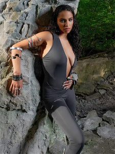 Halter Backless One Piece Fashion Jumpsuit