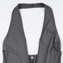 Load image into Gallery viewer, Halter Backless One Piece Fashion Jumpsuit