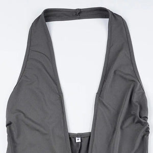 Halter Backless One Piece Fashion Jumpsuit