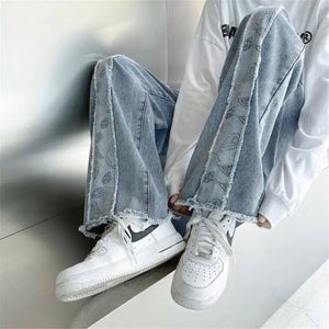 Harajuku Baggy Gothic Jeans - 11 / M