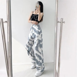 Harajuku Baggy Gothic Jeans - 13 / M