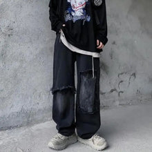 Load image into Gallery viewer, Harajuku Baggy Gothic Jeans - 3 / XL