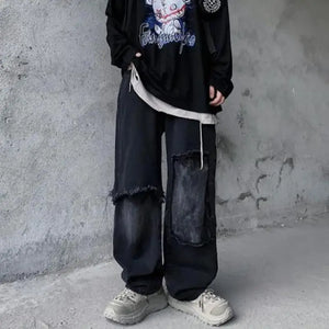 Harajuku Baggy Gothic Jeans - 3 / XL