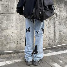 Load image into Gallery viewer, Harajuku Baggy Gothic Jeans - 5 / M