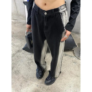 Harajuku Baggy Gothic Jeans - 9 / M
