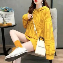 Load image into Gallery viewer, Harajuku Patchwork Long Sleeve Oversized Hoodie - 4 / L