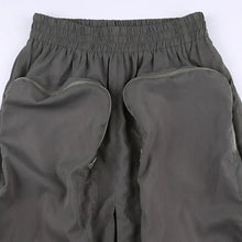 Load image into Gallery viewer, Harajuku Zipper Loose High Waist Y2k Skirt