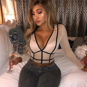 Your Heart Will Go On V Neck Bodysuit