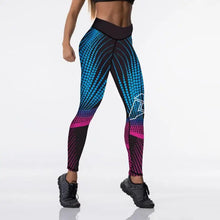 Load image into Gallery viewer, High Waist Elasticity Digital Print Push Up Leggings
