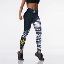 Load image into Gallery viewer, High Waist Elasticity Digital Print Push Up Leggings