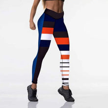 Load image into Gallery viewer, High Waist Elasticity Digital Print Push Up Leggings - Red