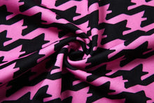 Load image into Gallery viewer, Hot Pink Strapless Off Shoulder Bodycon Dress With Gloves