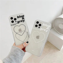 Load image into Gallery viewer, INS Clear Silicone Phone Case For Iphone