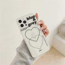 Load image into Gallery viewer, INS Clear Silicone Phone Case For Iphone - for iphone 7 / 1