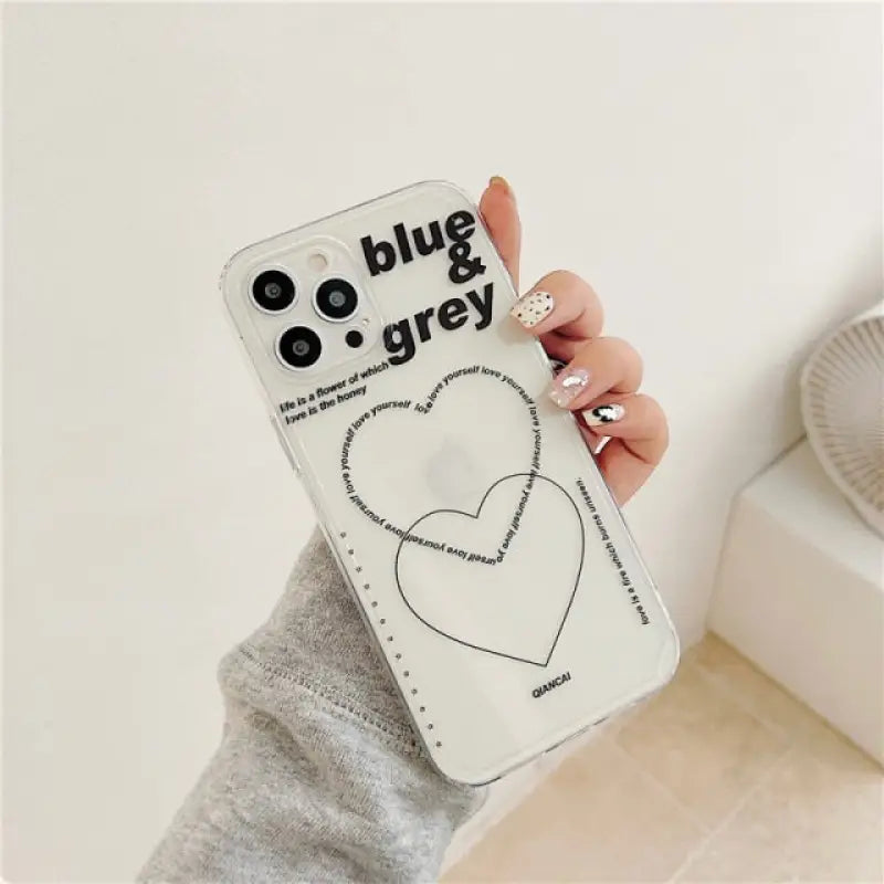 INS Clear Silicone Phone Case For Iphone - for iphone 7 / 1