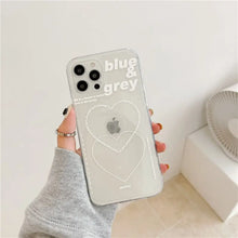 Load image into Gallery viewer, INS Clear Silicone Phone Case For Iphone - for iphone 7 / 2