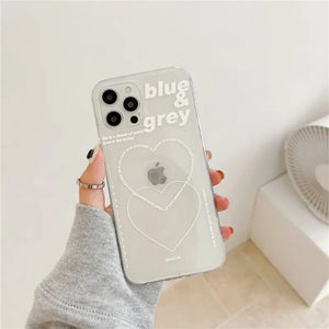 INS Clear Silicone Phone Case For Iphone - for iphone 7 / 2