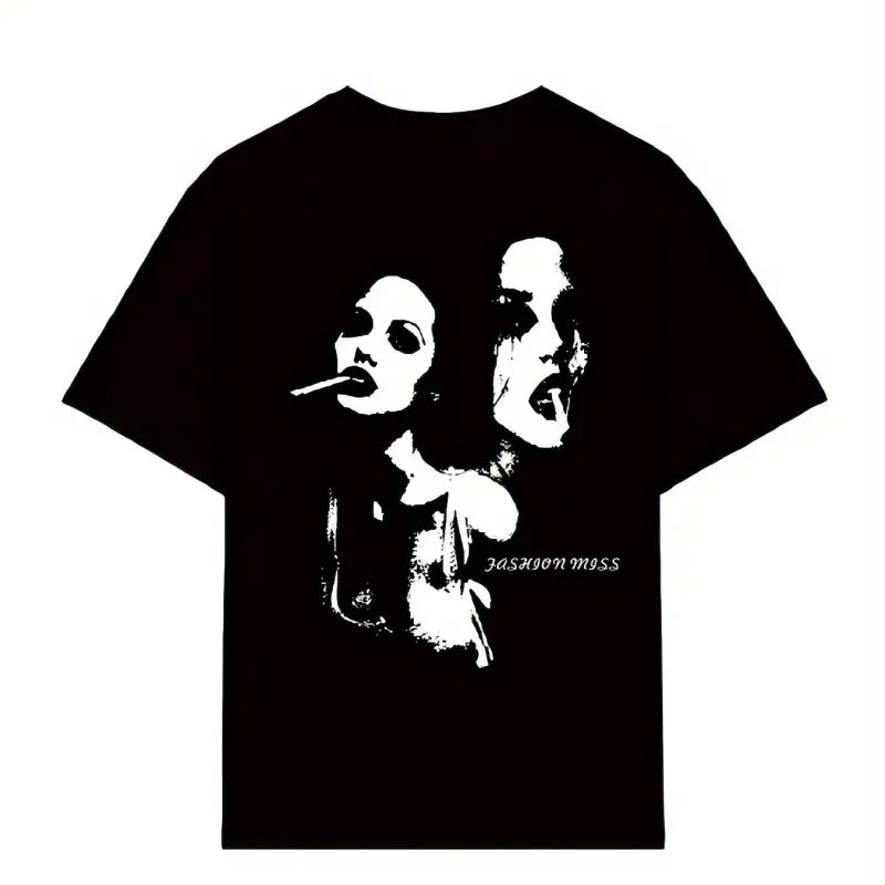 Insomnia Casual Crew Neck T-Shirt - Black / S(4)