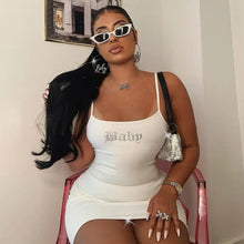 Load image into Gallery viewer, Jansen Cami Mini Dress - white / S