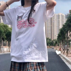 Japanese Aesthetic Oversized Tee - 11 / M