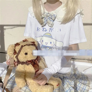 Japanese Aesthetic Oversized Tee - 17 / XL