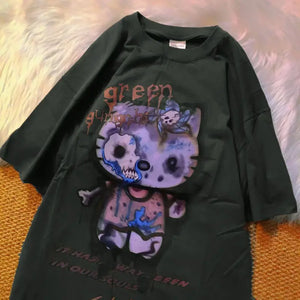 Japanese Aesthetic Oversized Tee