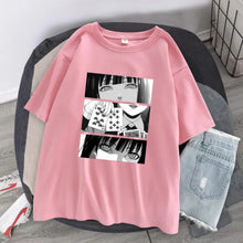 Load image into Gallery viewer, Japanese Anime Short Sleeve T-Shirts - Khaki / L