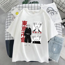 Load image into Gallery viewer, Japanese Anime Tokyo Revengers T-Shirt - B2016-white 771