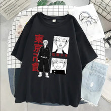Load image into Gallery viewer, Japanese Anime Tokyo Revengers T-Shirt - T335A-Black 365458