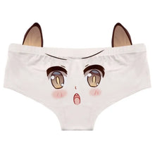 Load image into Gallery viewer, Japanese Kawaii Breathable Low Waist Seamless Panty - brown