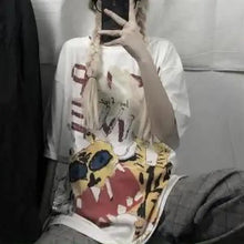 Load image into Gallery viewer, Japanese Loose Oversize Harajuku Punk T-shirt - 13 / L