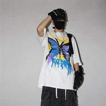 Load image into Gallery viewer, Japanese Loose Oversize Harajuku Punk T-shirt - 17 / XXL