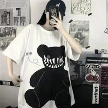 Load image into Gallery viewer, Japanese Loose Oversize Harajuku Punk T-shirt - 2 / S