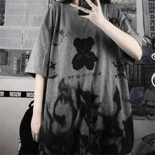 Load image into Gallery viewer, Japanese Loose Oversize Harajuku Punk T-shirt