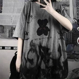 Japanese Loose Oversize Harajuku Punk T-shirt