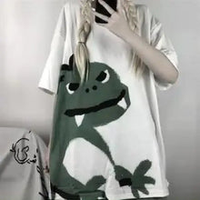 Load image into Gallery viewer, Japanese Loose Oversize Harajuku Punk T-shirt - 4 / S