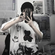 Load image into Gallery viewer, Japanese Loose Oversize Harajuku Punk T-shirt