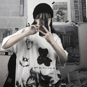 Japanese Loose Oversize Harajuku Punk T-shirt