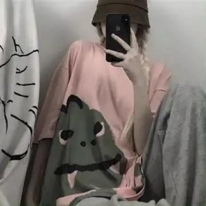 Japanese Loose Oversize Harajuku Punk T-shirt - 5 / L
